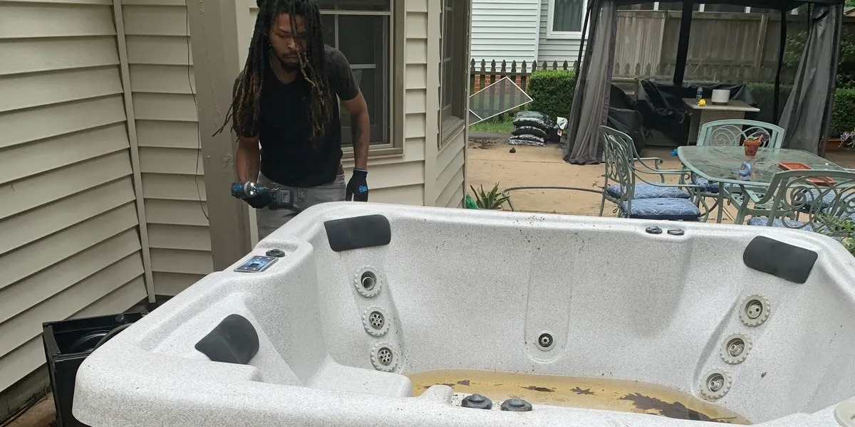 Hot Tub Removal Services in Hampton Roads